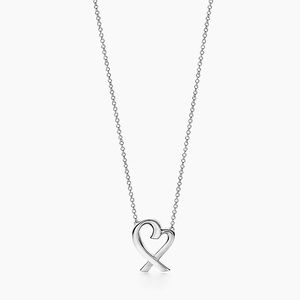 Tiffany & Co Paloma Picasso® Loving Heart Pendant in Sterling Silver